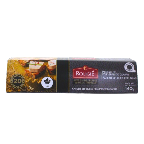 Parfait of duck foie gras with truffles 140g - Rougié